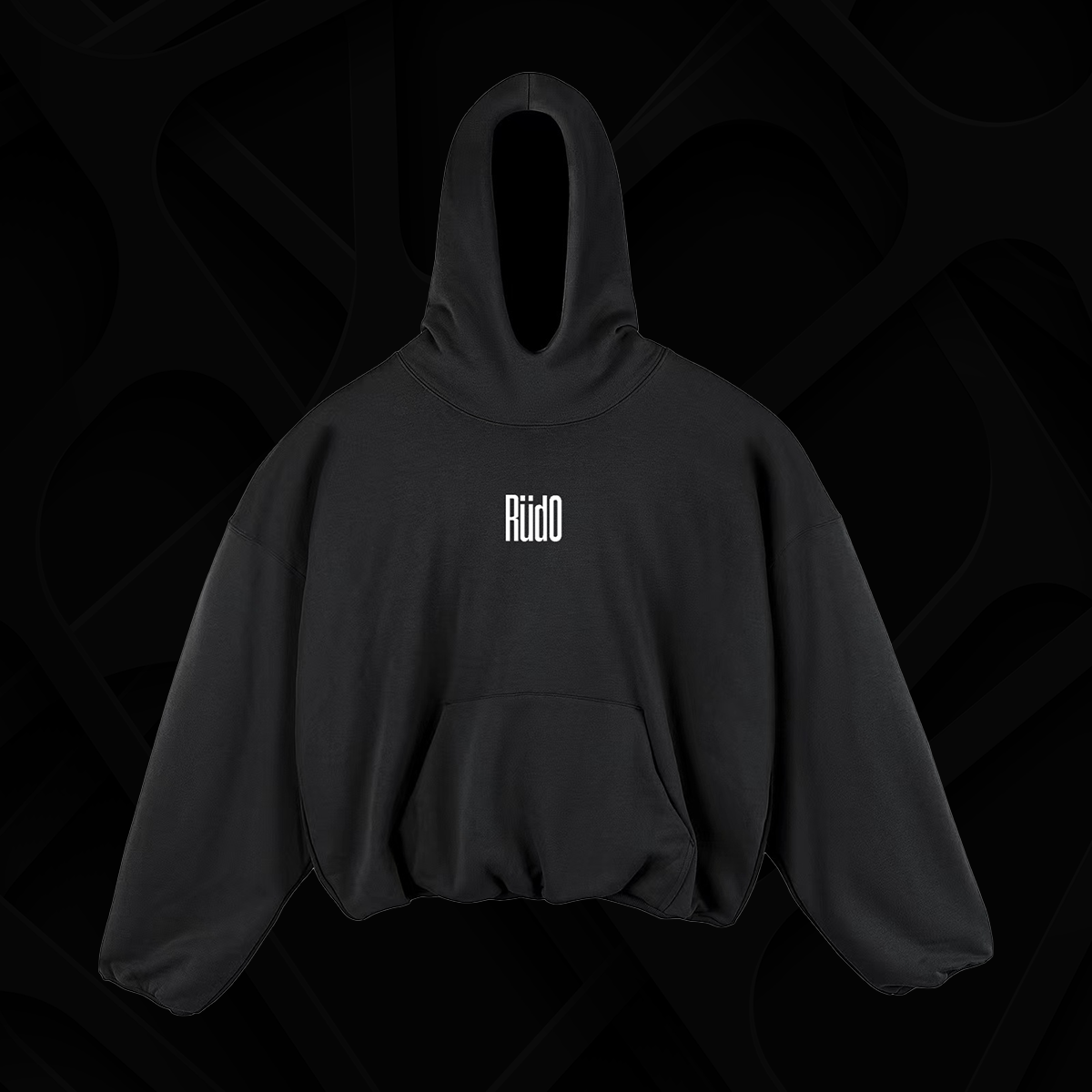 RÜDO Oversized Monogram Hoodie